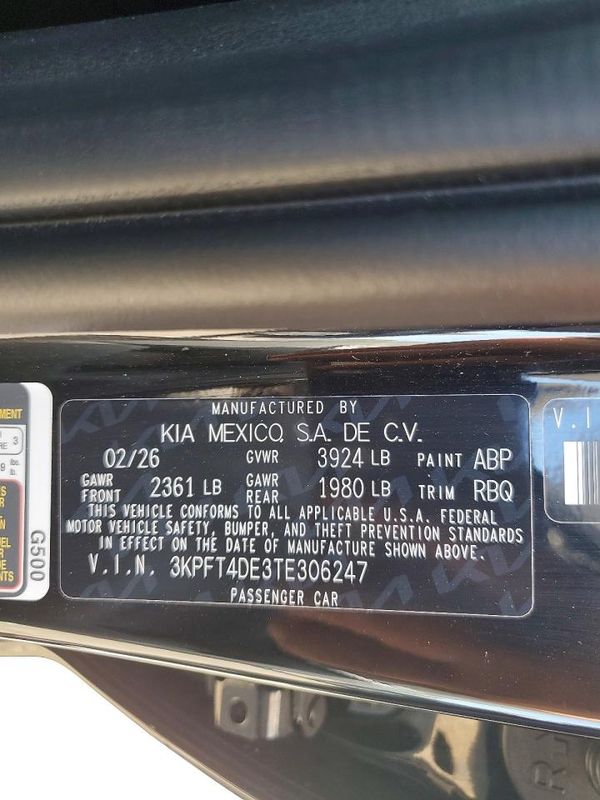 2026 KIA K4 LX, LXS