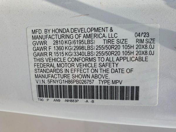 2023 HONDA PILOT