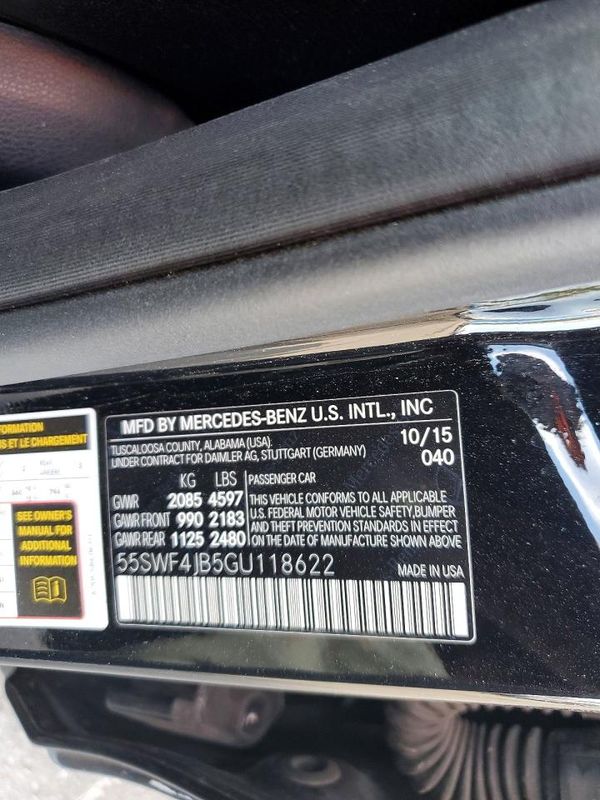 2016 MERCEDES-BENZ C C300