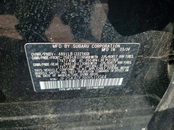 2024 SUBARU FORESTER Premium