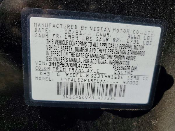 2021 NISSAN KICKS