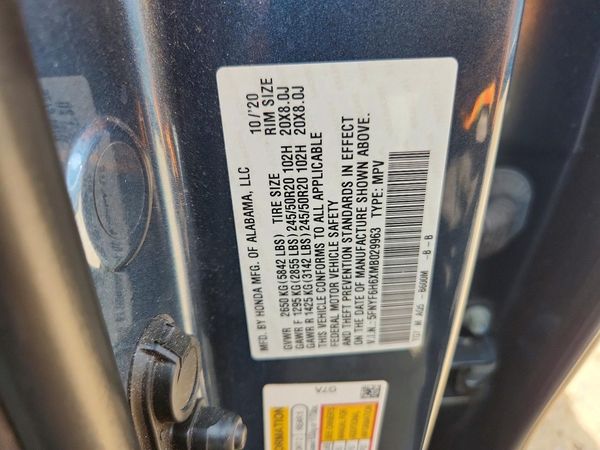 2021 HONDA PILOT