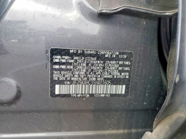2025 SUBARU FORESTER Wilderness