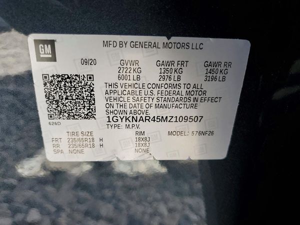 2021 CADILLAC XT5 Luxury