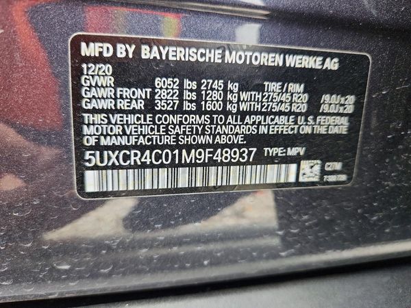 2021 BMW X5 sDrive40i