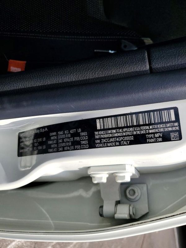 2016 JEEP RENEGADE LATITUDE 4X2