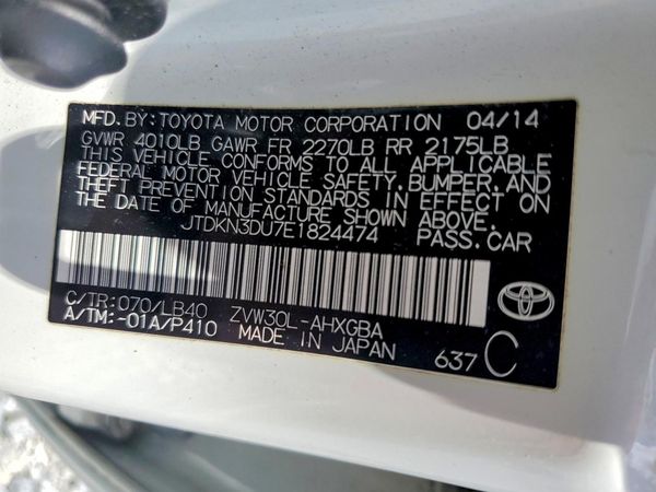2014 TOYOTA PRIUS