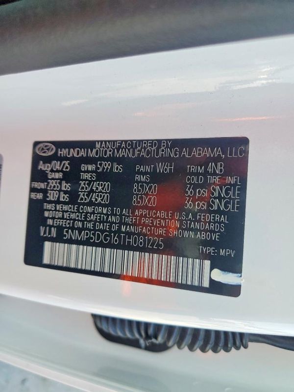 2026 HYUNDAI SANTA FE Calligraphy