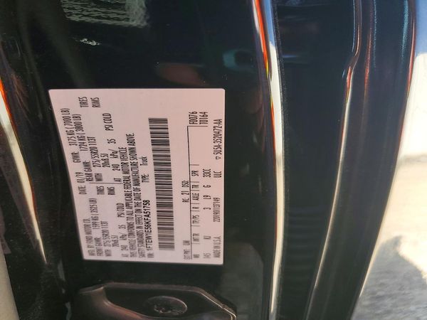 2019 FORD F150