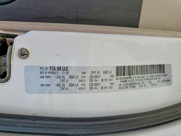 2019 CHRYSLER PACIFICA Touring L