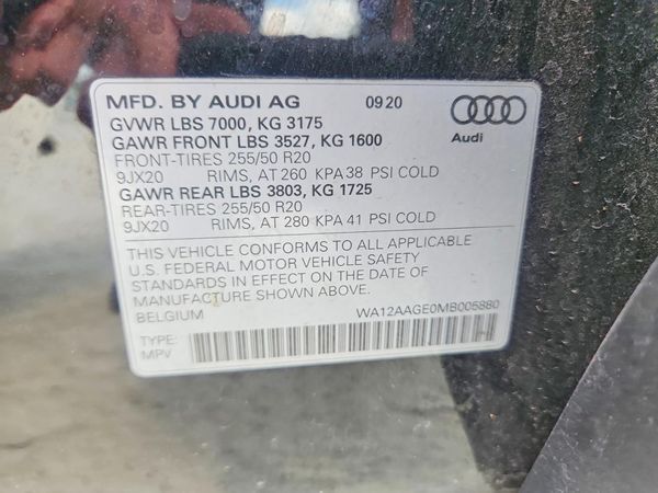 2021 AUDI E-TRON