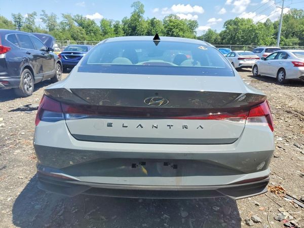 2021 HYUNDAI ELANTRA Blue