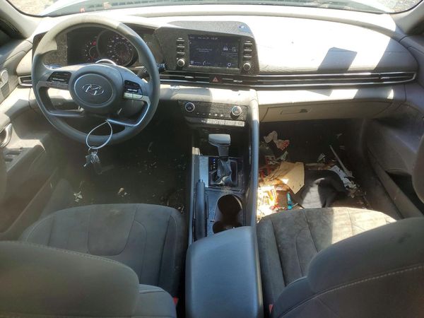2021 HYUNDAI ELANTRA Blue