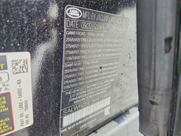 2021 LAND ROVER RANGE ROVER SPORT P525 HSE Dynamic