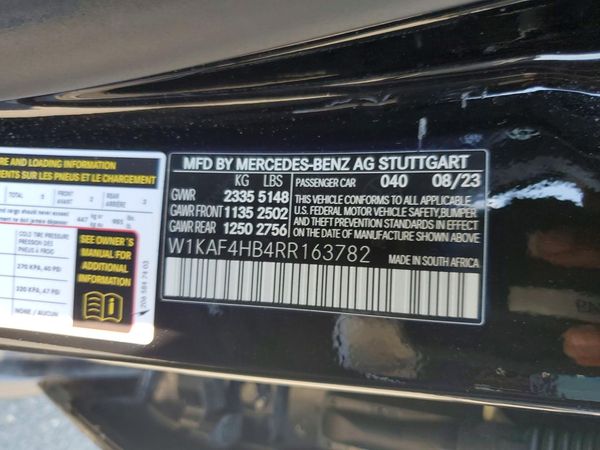 2024 MERCEDES-BENZ C