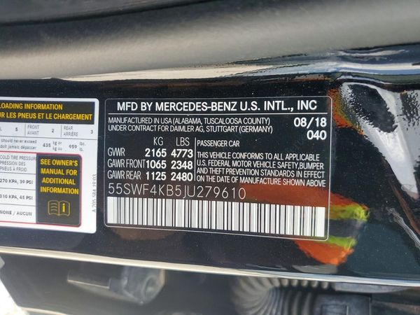 2018 MERCEDES-BENZ C C300-4M