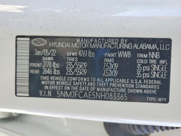 2022 HYUNDAI TUCSON SEL Convenience Pkg