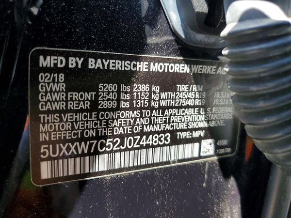 2018 BMW X4 xDriveM40i