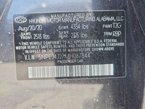 2021 HYUNDAI SONATA SEL Plus