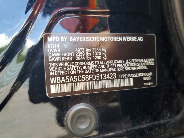 2015 BMW 528