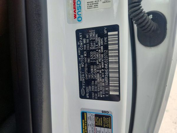 2021 HYUNDAI PALISADE SEL w/ Convenience Pkg