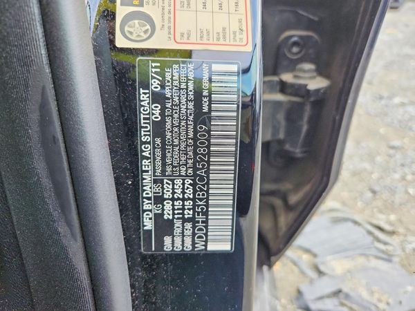 2012 MERCEDES-BENZ E E350
