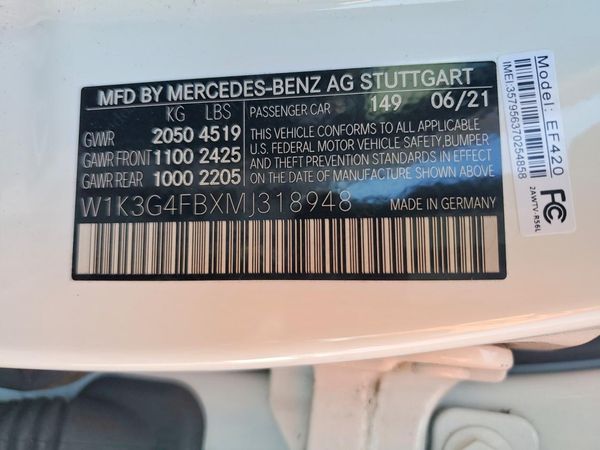 2021 MERCEDES-BENZ A A220-4M