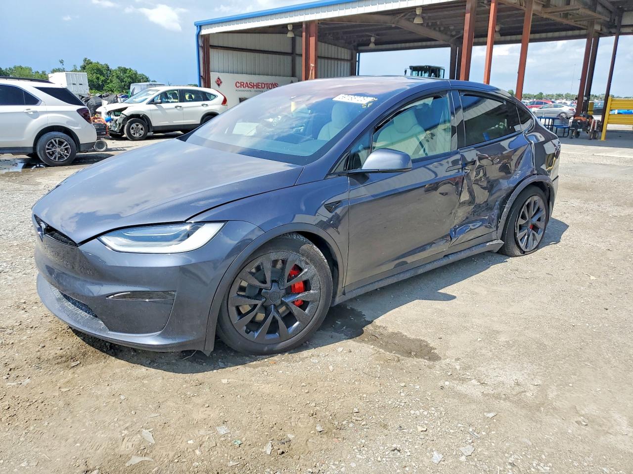 2023 TESLA MODEL X — Front 3/4
