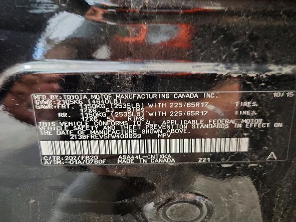 2015 TOYOTA RAV4