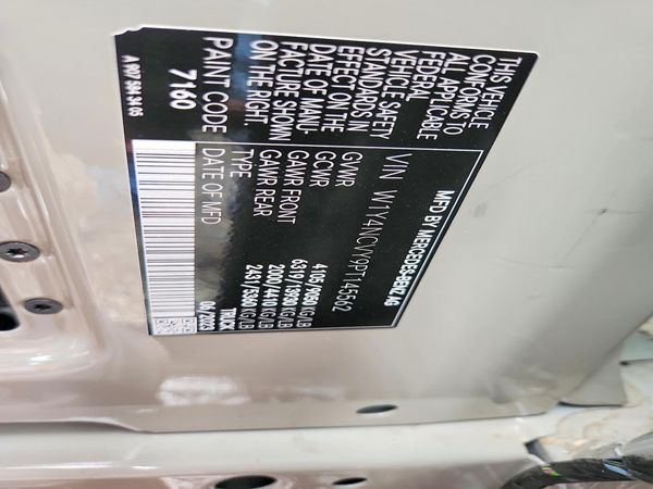 2023 MERCEDES-BENZ SPRINTER 2500 907 (VS30)