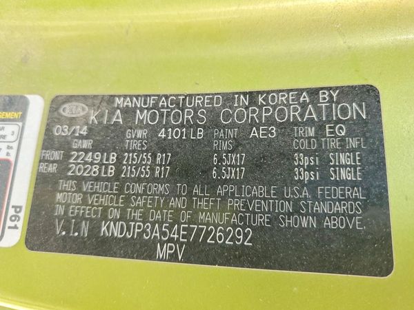 2014 KIA SOUL GLS(PLUS)