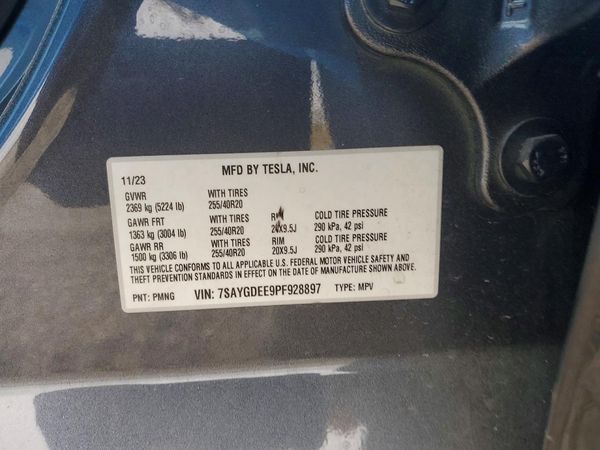 2023 TESLA MODEL Y