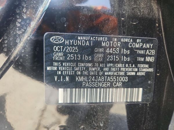 2026 HYUNDAI SONATA