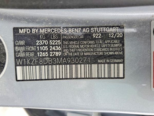 2021 MERCEDES-BENZ E E350