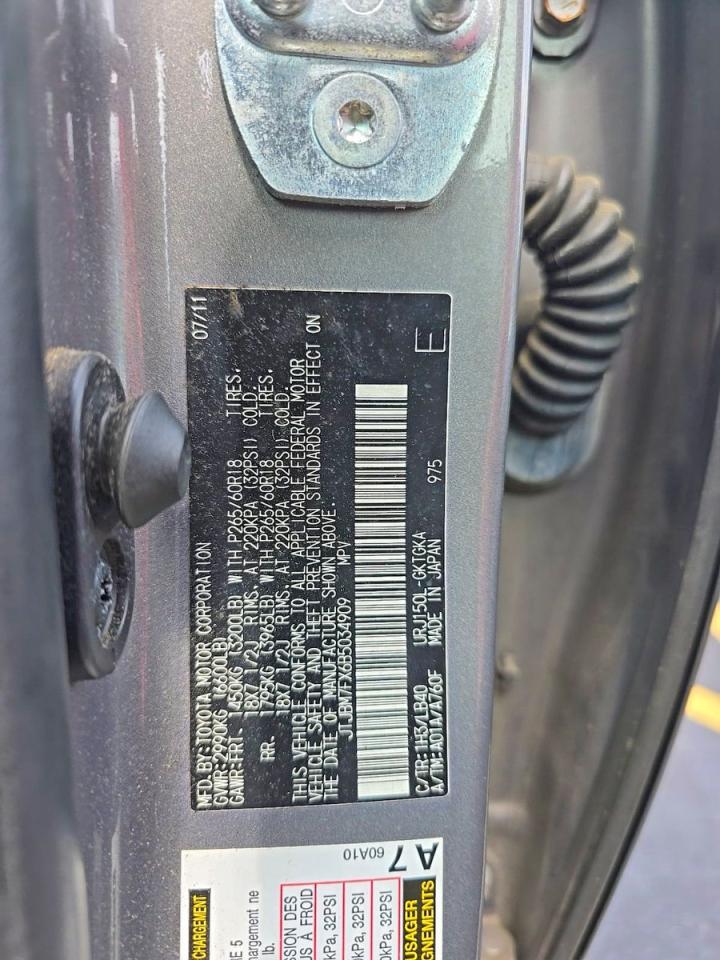 2011 LEXUS GX 460 Base