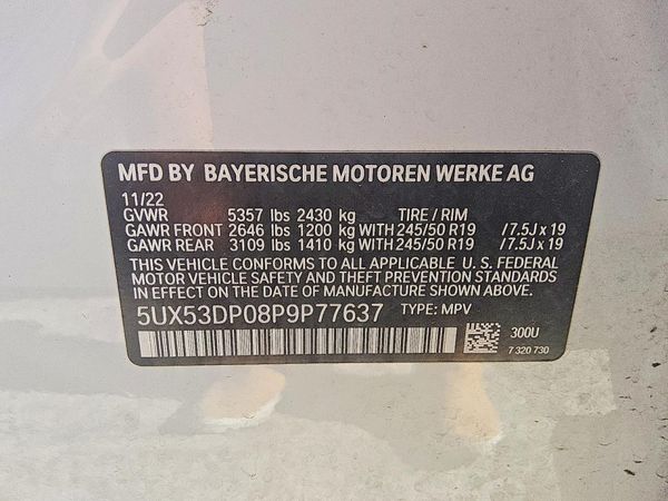 2023 BMW X3 xDrive30i