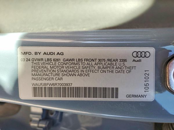 2024 AUDI E-TRON GT