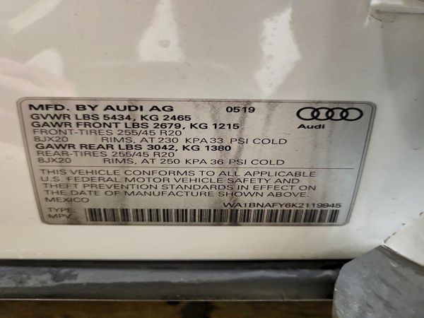 2019 AUDI Q5