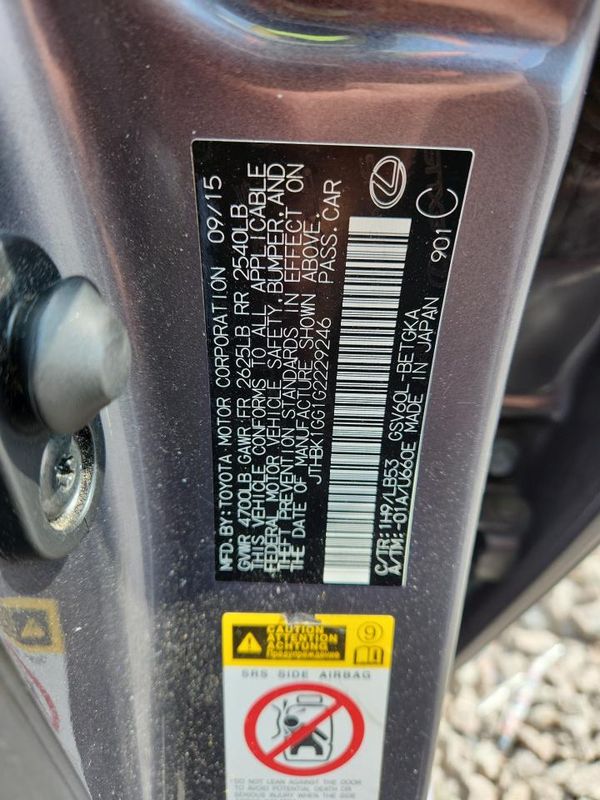 2016 LEXUS ES 350