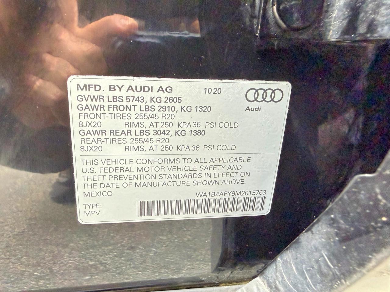 2021 AUDI SQ5 quattro Premium Plus