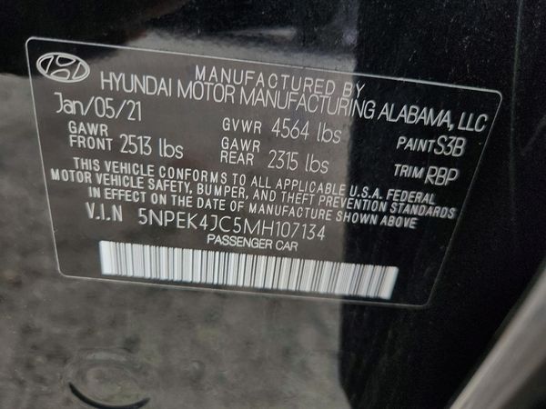 2021 HYUNDAI SONATA