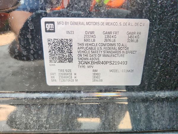 2023 CHEVROLET BLAZER 2LT — VINS