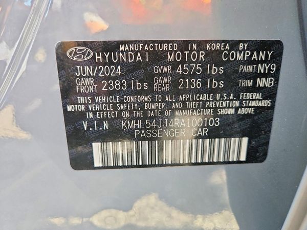 2024 HYUNDAI SONATA Limited