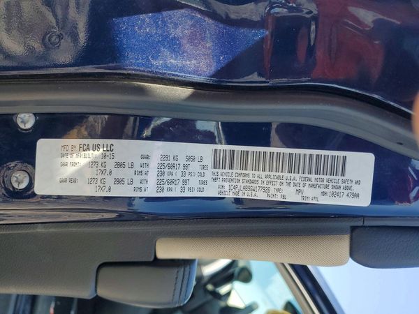 2016 JEEP CHEROKEE SPORT FWD