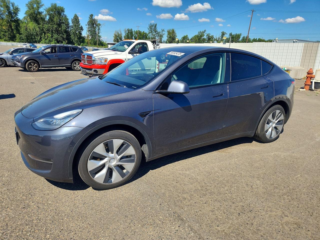 2021 TESLA MODEL Y — Front 3/4