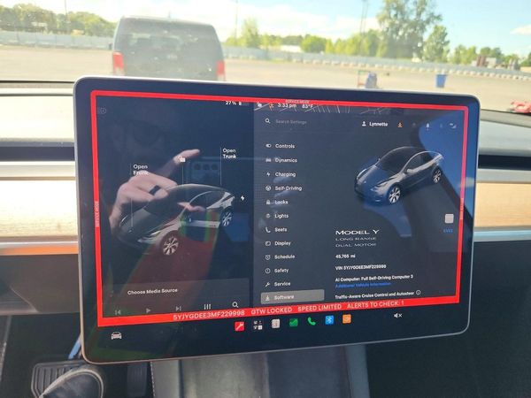 2021 TESLA MODEL Y — ODOM