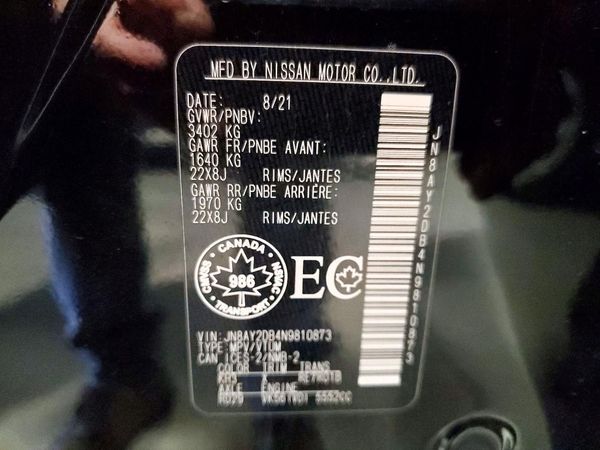 2022 NISSAN ARMADA PLATINUM-CP