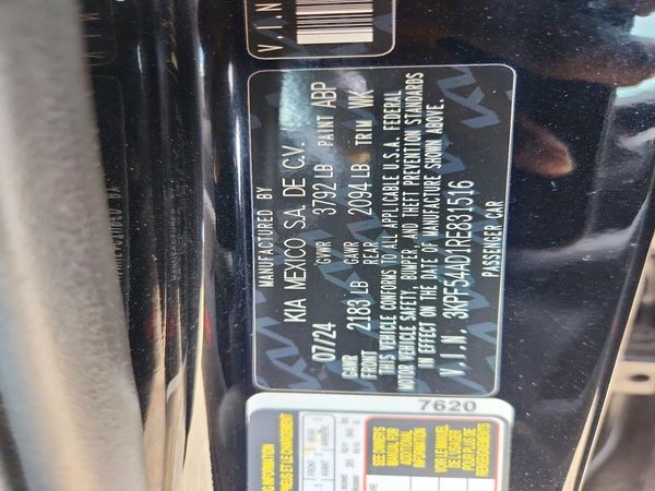 2024 KIA FORTE GT Line