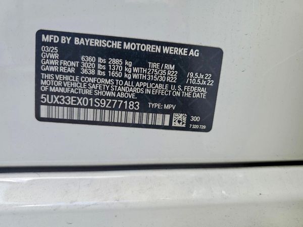 2025 BMW X6