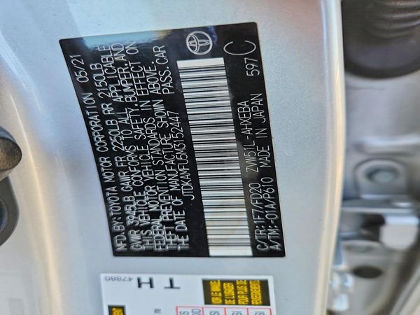 2021 TOYOTA PRIUS